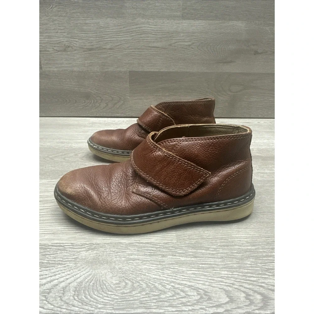 Johnston‎ & Murphy Kids Boys Mcguffey Chukka Sneaker Brown Full Grain Size 10M
